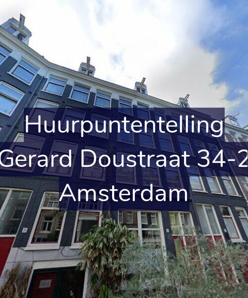 Foto gevel Huurpuntentelling voor Gerard Doustraat 34-2, Amsterdam
