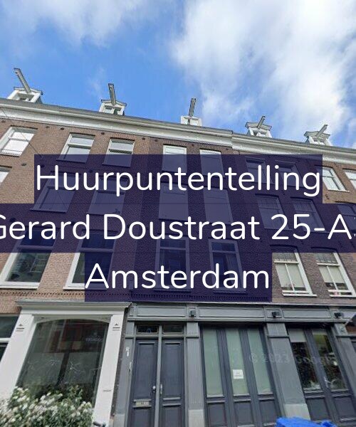 Foto gevel Huurpuntentelling voor Gerard Doustraat 25-A3, Amsterdam