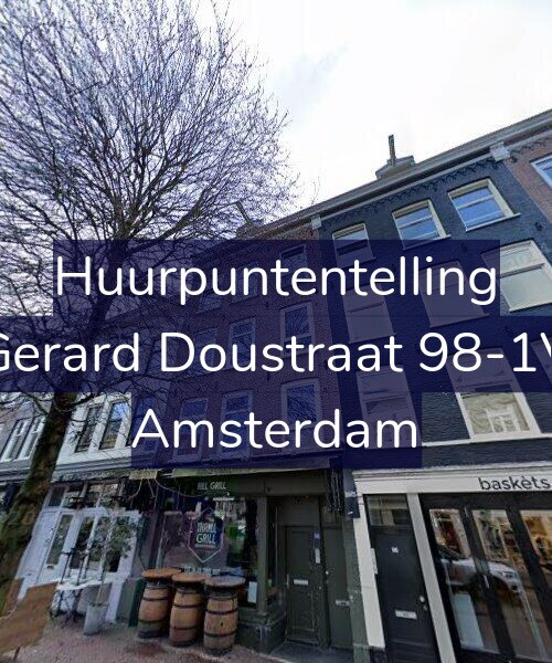 Foto gevel Huurpuntentelling voor Gerard Doustraat 98-1V, Amsterdam