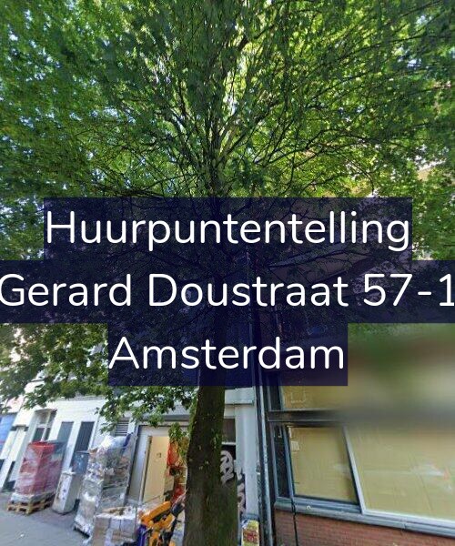 Foto gevel Huurpuntentelling voor Gerard Doustraat 57-1, Amsterdam