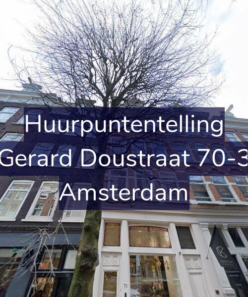 Foto gevel Huurpuntentelling voor Gerard Doustraat 70-3, Amsterdam