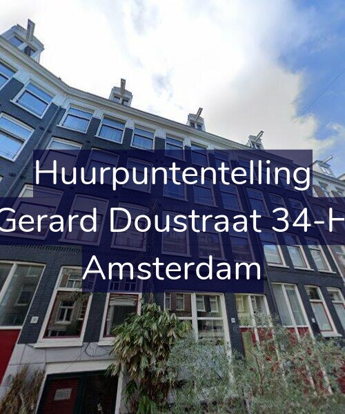 Foto gevel Huurpuntentelling voor Gerard Doustraat 34-H, Amsterdam