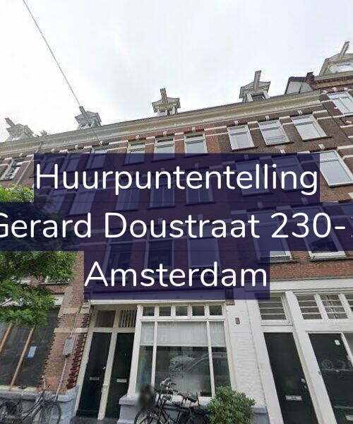 Foto gevel Huurpuntentelling voor Gerard Doustraat 230-1, Amsterdam