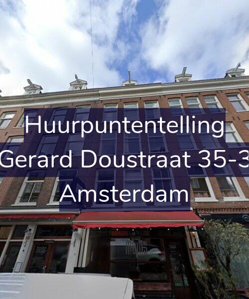 Foto gevel Huurpuntentelling voor Gerard Doustraat 35-3, Amsterdam
