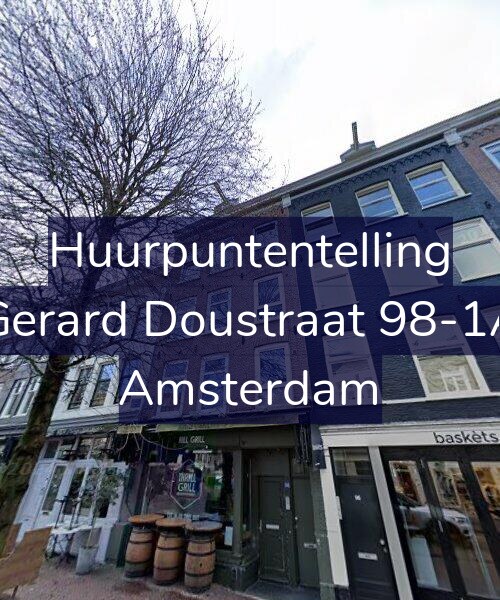 Foto gevel Huurpuntentelling voor Gerard Doustraat 98-1A, Amsterdam