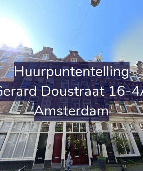 Foto gevel Huurpuntentelling voor Gerard Doustraat 16-4A, Amsterdam