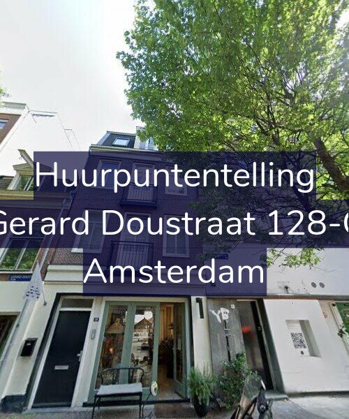 Foto gevel Huurpuntentelling voor Gerard Doustraat 128-C, Amsterdam