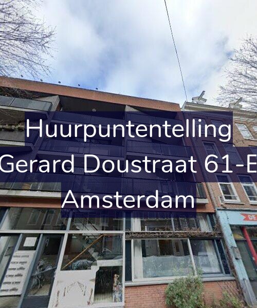 Foto gevel Huurpuntentelling voor Gerard Doustraat 61-E, Amsterdam