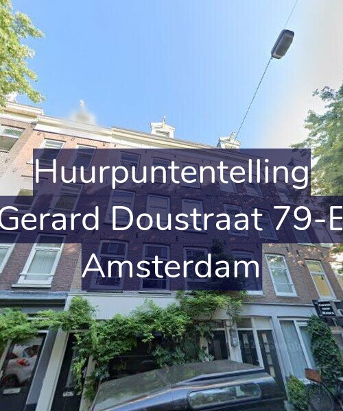 Foto gevel Huurpuntentelling voor Gerard Doustraat 79-E, Amsterdam