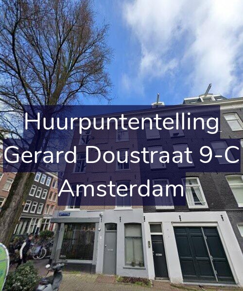 Foto gevel Huurpuntentelling voor Gerard Doustraat 9-C, Amsterdam