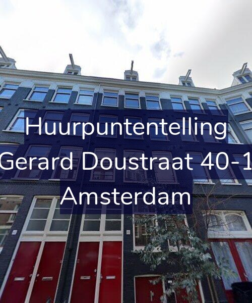 Foto gevel Huurpuntentelling voor Gerard Doustraat 40-1, Amsterdam