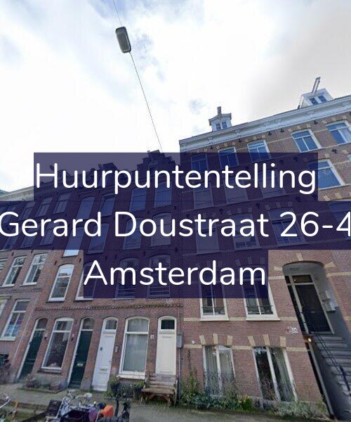 Foto gevel Huurpuntentelling voor Gerard Doustraat 26-4, Amsterdam