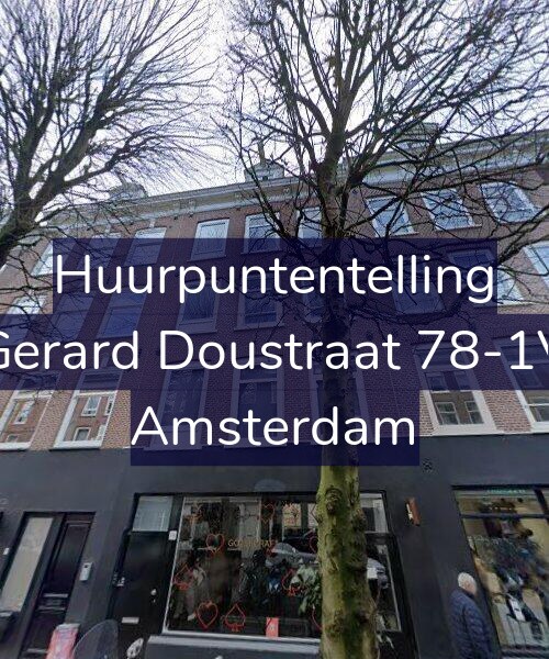 Foto gevel Huurpuntentelling voor Gerard Doustraat 78-1V, Amsterdam