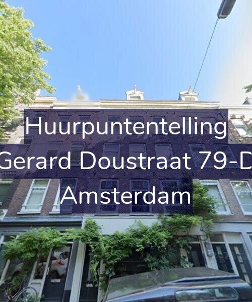 Foto gevel Huurpuntentelling voor Gerard Doustraat 79-D, Amsterdam