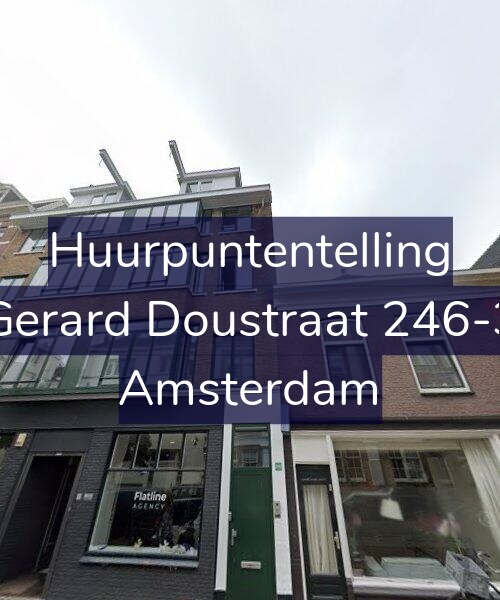 Foto gevel Huurpuntentelling voor Gerard Doustraat 246-3, Amsterdam