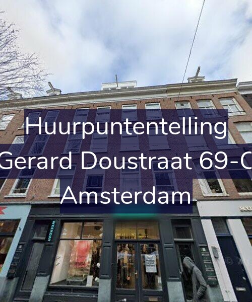 Foto gevel Huurpuntentelling voor Gerard Doustraat 69-C, Amsterdam