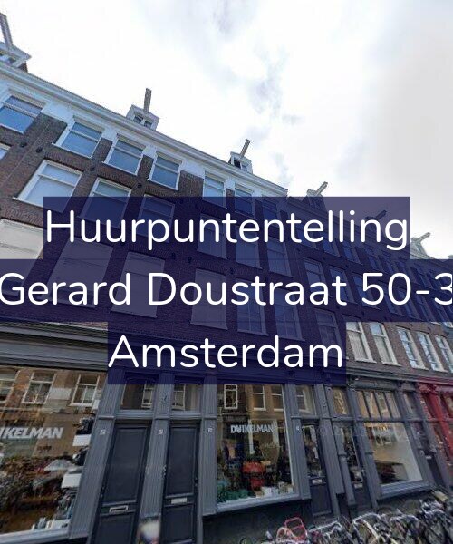 Foto gevel Huurpuntentelling voor Gerard Doustraat 50-3, Amsterdam
