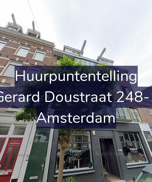 Foto gevel Huurpuntentelling voor Gerard Doustraat 248-1, Amsterdam