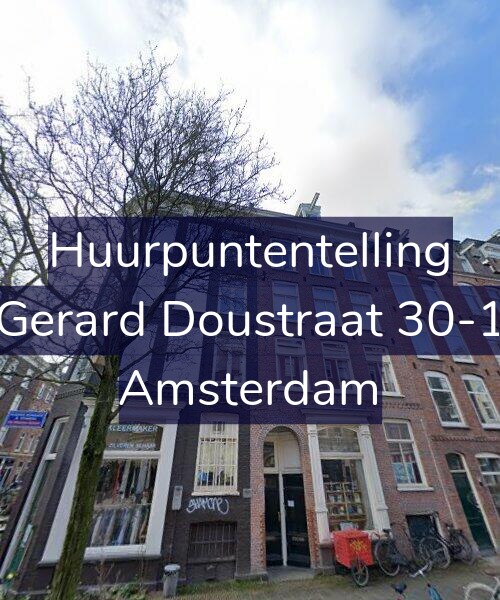 Foto gevel Huurpuntentelling voor Gerard Doustraat 30-1, Amsterdam