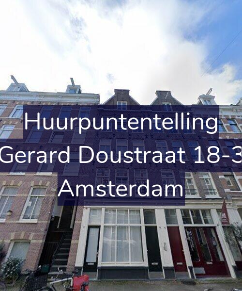 Foto gevel Huurpuntentelling voor Gerard Doustraat 18-3, Amsterdam