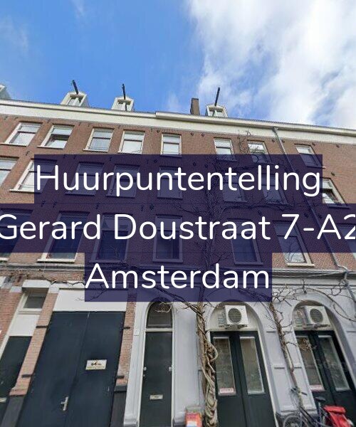 Foto gevel Huurpuntentelling voor Gerard Doustraat 7-A2, Amsterdam