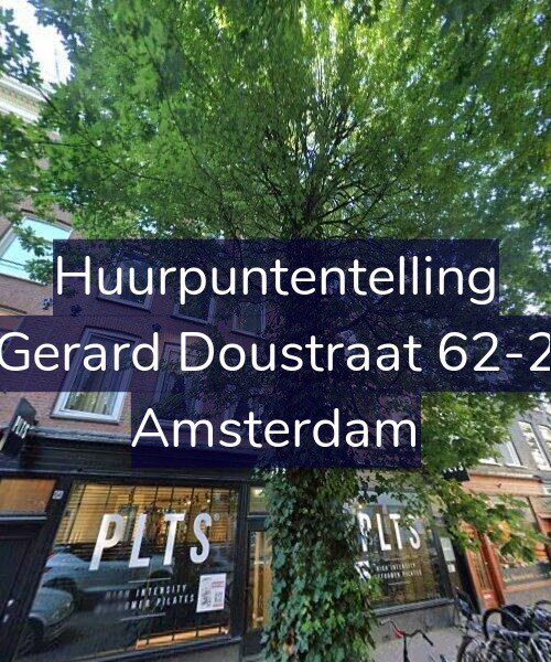 Foto gevel Huurpuntentelling voor Gerard Doustraat 62-2, Amsterdam