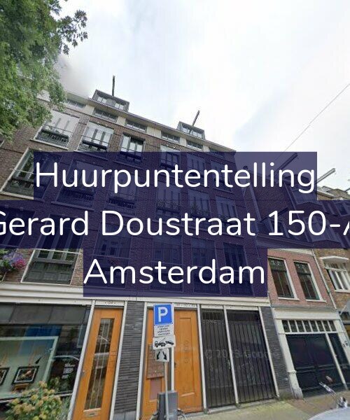 Foto gevel Huurpuntentelling voor Gerard Doustraat 150-A, Amsterdam