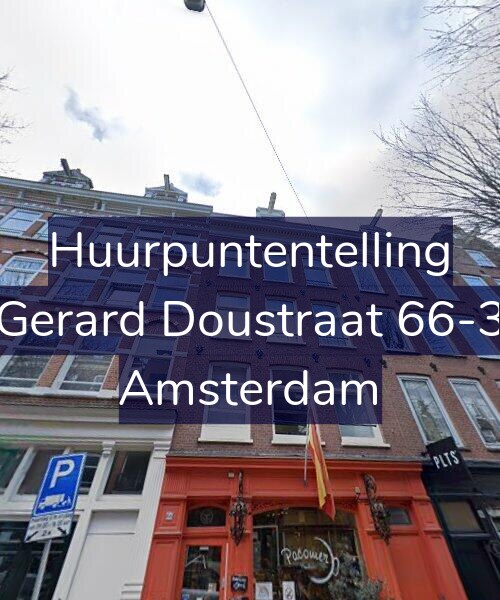 Foto gevel Huurpuntentelling voor Gerard Doustraat 66-3, Amsterdam