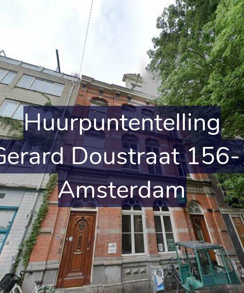 Foto gevel Huurpuntentelling voor Gerard Doustraat 156-1, Amsterdam