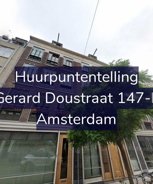 Foto gevel Huurpuntentelling voor Gerard Doustraat 147-F, Amsterdam