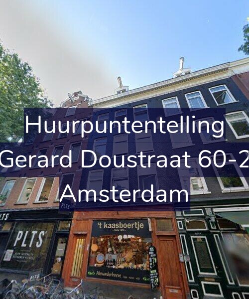 Foto gevel Huurpuntentelling voor Gerard Doustraat 60-2, Amsterdam