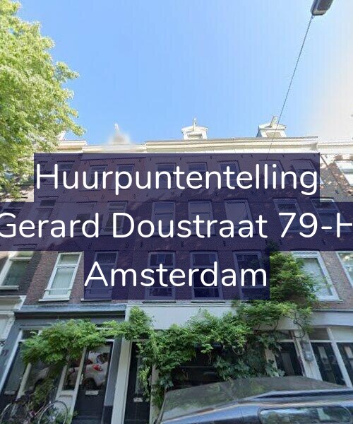 Foto gevel Huurpuntentelling voor Gerard Doustraat 79-H, Amsterdam