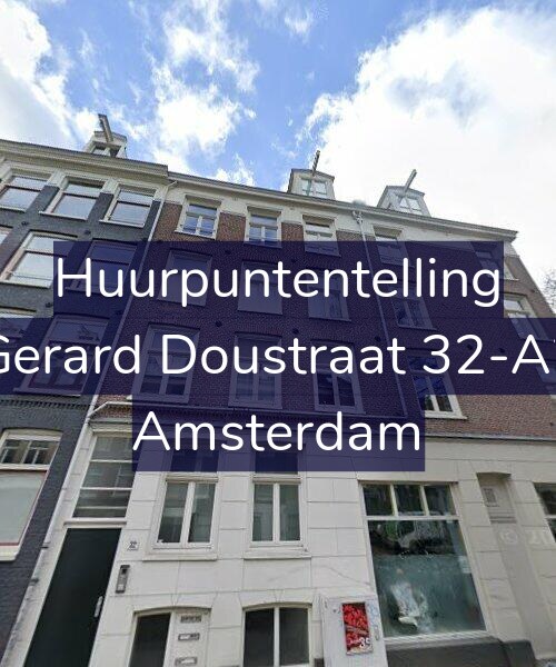 Foto gevel Huurpuntentelling voor Gerard Doustraat 32-A2, Amsterdam