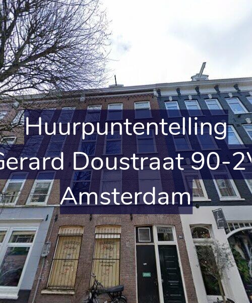 Foto gevel Huurpuntentelling voor Gerard Doustraat 90-2V, Amsterdam