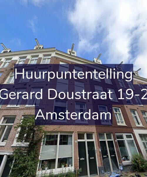 Foto gevel Huurpuntentelling voor Gerard Doustraat 19-2, Amsterdam