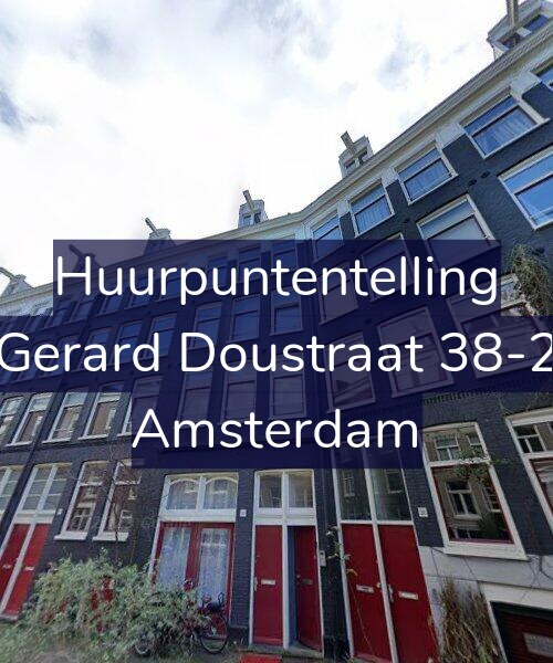 Foto gevel Huurpuntentelling voor Gerard Doustraat 38-2, Amsterdam