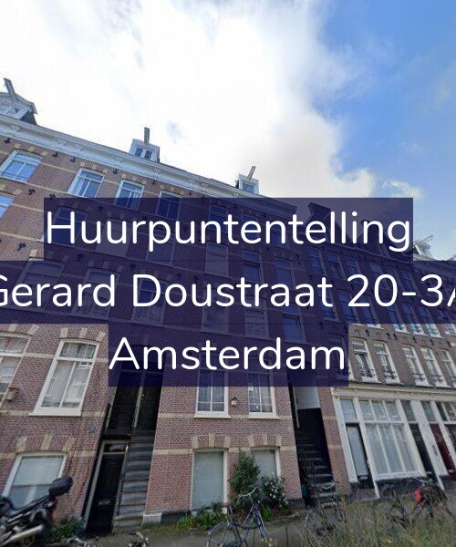 Foto gevel Huurpuntentelling voor Gerard Doustraat 20-3A, Amsterdam