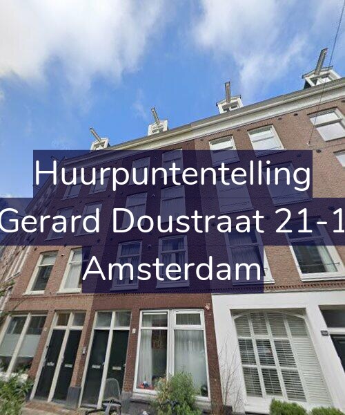 Foto gevel Huurpuntentelling voor Gerard Doustraat 21-1, Amsterdam