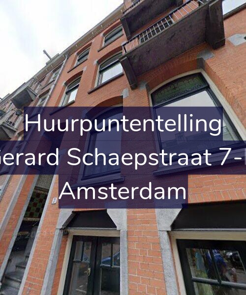 Foto gevel Huurpuntentelling voor Gerard Schaepstraat 7-D, Amsterdam