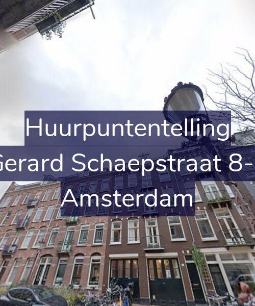 Foto gevel Huurpuntentelling voor Gerard Schaepstraat 8-2, Amsterdam