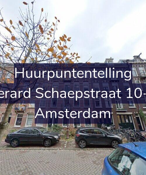 Foto gevel Huurpuntentelling voor Gerard Schaepstraat 10-H, Amsterdam