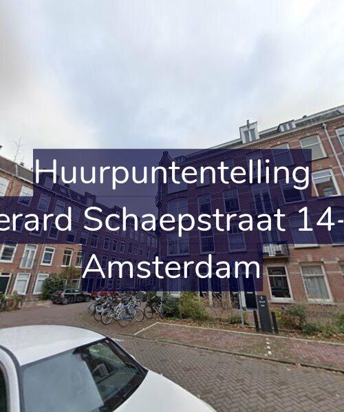 Foto gevel Huurpuntentelling voor Gerard Schaepstraat 14-H, Amsterdam