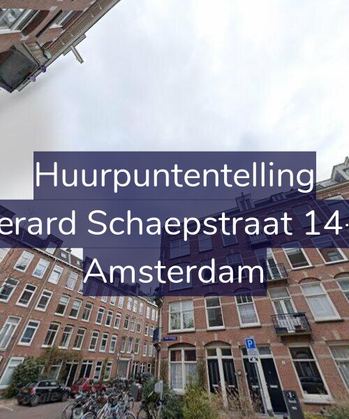 Foto gevel Huurpuntentelling voor Gerard Schaepstraat 14-2, Amsterdam