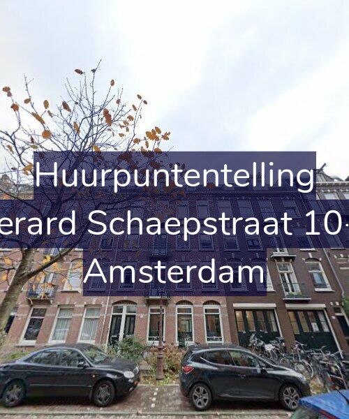 Foto gevel Huurpuntentelling voor Gerard Schaepstraat 10-1, Amsterdam