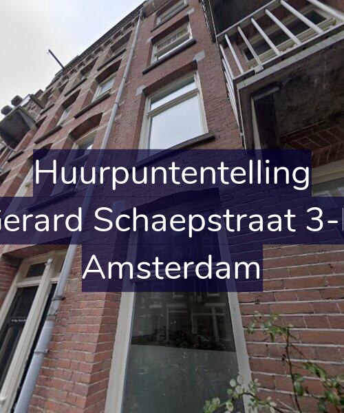 Foto gevel Huurpuntentelling voor Gerard Schaepstraat 3-H, Amsterdam