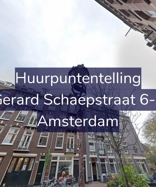 Foto gevel Huurpuntentelling voor Gerard Schaepstraat 6-2, Amsterdam