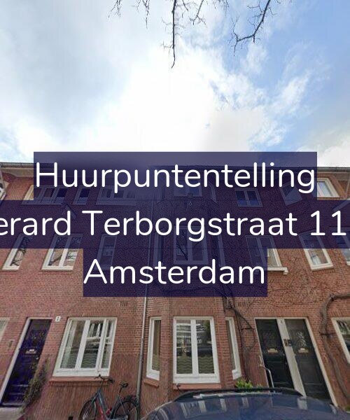 Foto gevel Huurpuntentelling voor Gerard Terborgstraat 11-1, Amsterdam