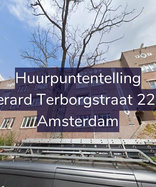 Foto gevel Huurpuntentelling voor Gerard Terborgstraat 22-2, Amsterdam