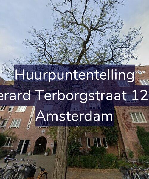 Foto gevel Huurpuntentelling voor Gerard Terborgstraat 12-1, Amsterdam
