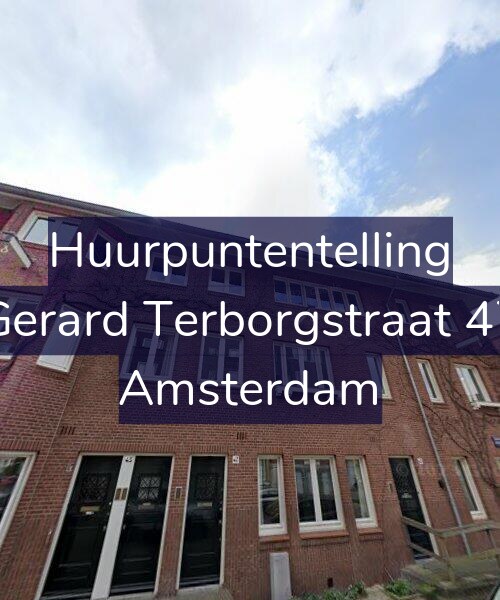 Foto gevel Huurpuntentelling voor Gerard Terborgstraat 47, Amsterdam